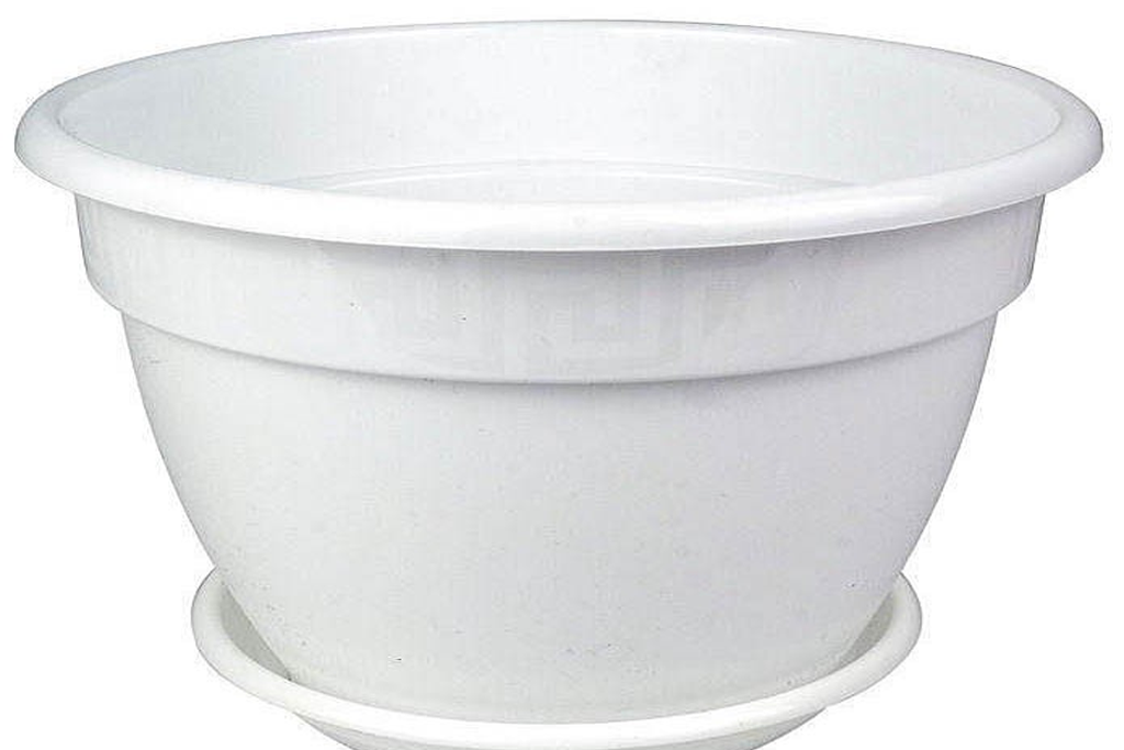 Кашпо Антик белый 3,6 л