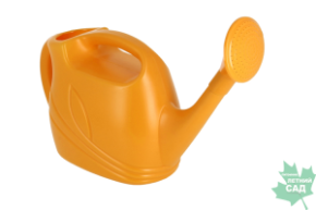 Лейка 5л садовая оранжевая Мартика